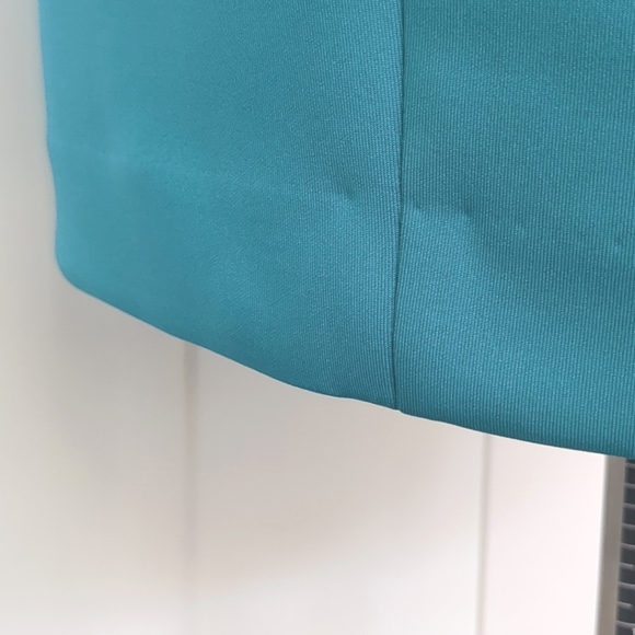 Turquoise Cap Sleeve Dress by Calvin Klein - Picture 8 of 9